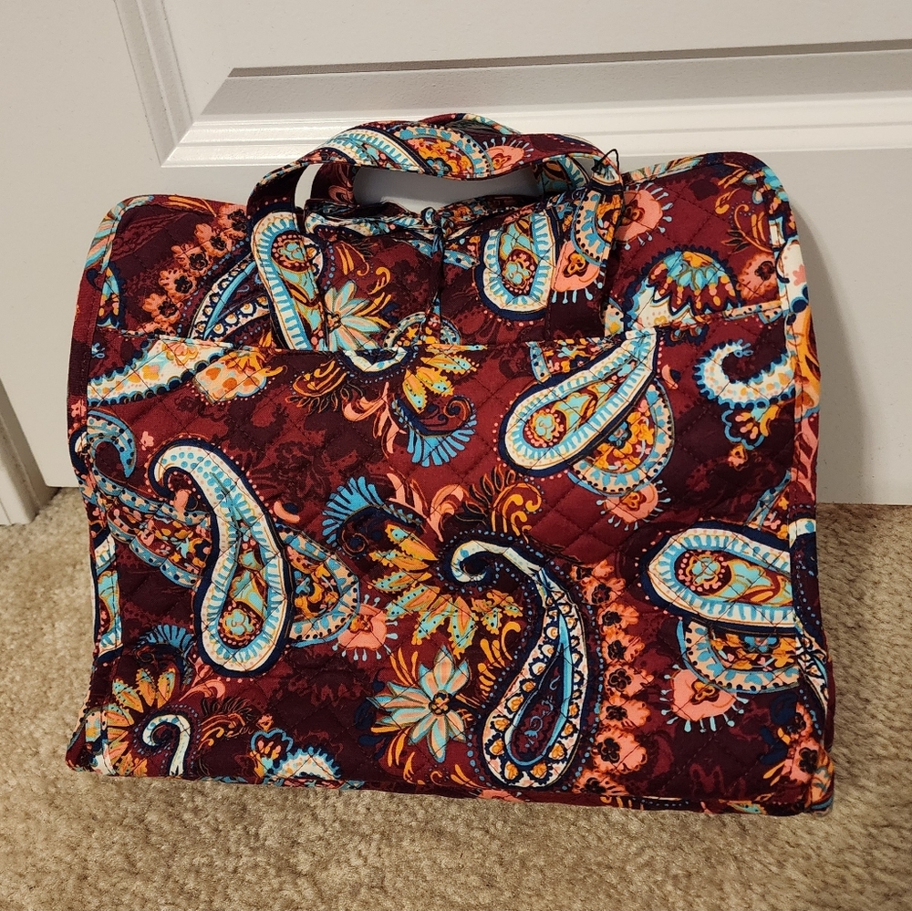Vera Bradley Grand Hanging Organizer In Paisley Jamboree